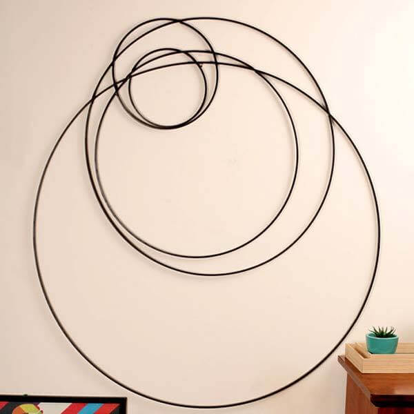 DesignmintDecor -  Circle of Life Minimalist Metal Wall Art 