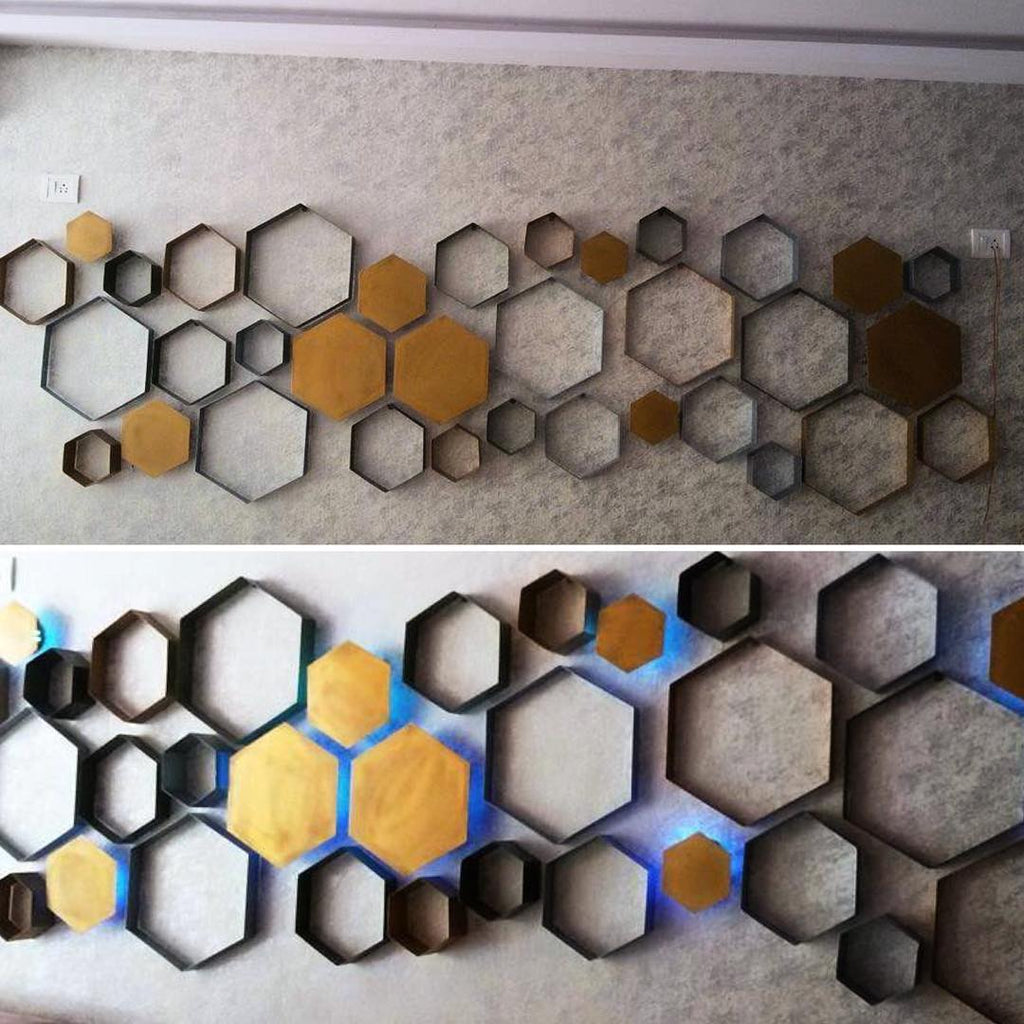 DesignmintDecor - Bee Hive Wall Art 