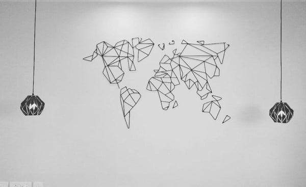 DesignmintDecor - Around The World Map 