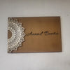 mandala metal art number plate for home