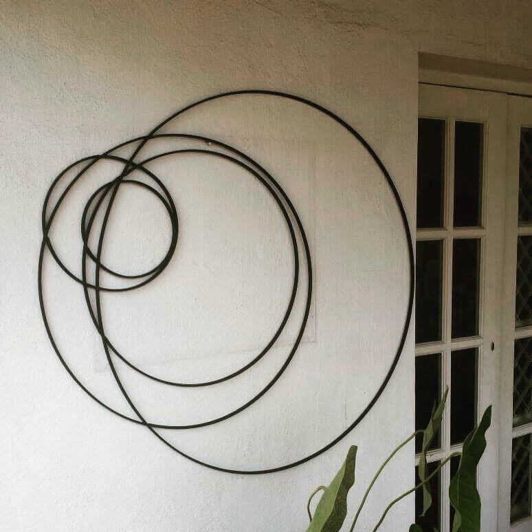 DesignmintDecor - Circle of Life Minimalist Metal Wall Art 