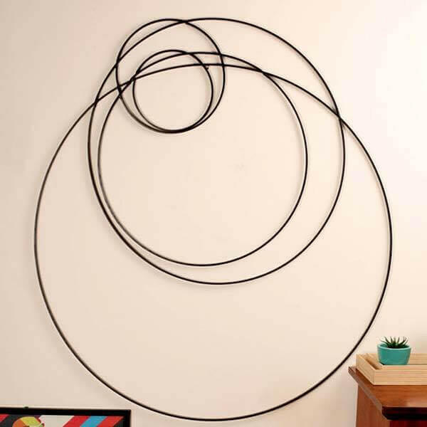 DesignmintDecor -  Circle of Life Minimalist Metal Wall Art 