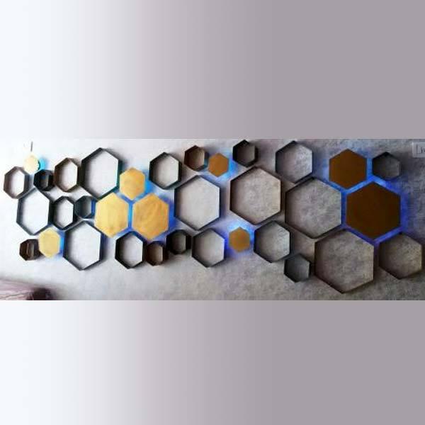 DesignmintDecor - Bee Hive Wall Art