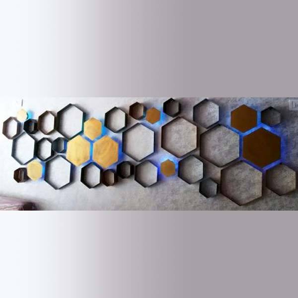 DesignmintDecor - Bee Hive Wall Art