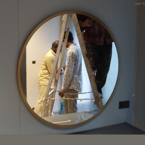 DesignmintDecor - Theia Round Mirror 2 feet diameter 