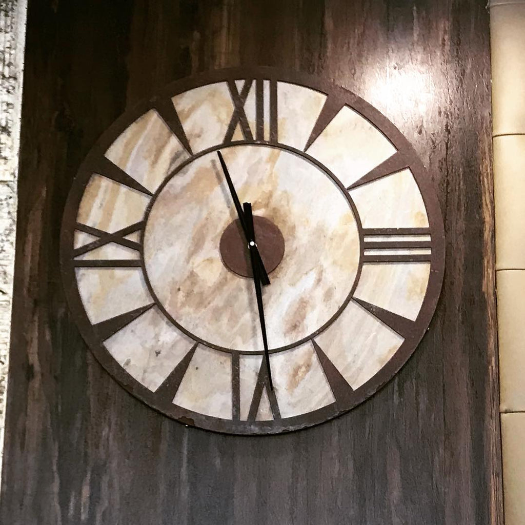 DesignmintDecor - Rustic Wall Clock 