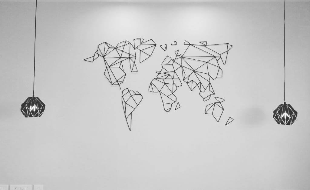 DesignmintDecor - Around The World Map 