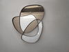Wave Mirror two-tone Mirror in Champagne Gold 
fancy wall mirrors for living room
metal wall decor with mirror
mirrors for home
decorative mirrors for home
mirrors for a wall
mirrors for bedroom
fancy wall mirrors for living room