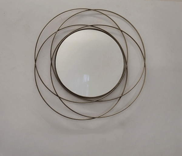 DesignmintDecor - Frangipani mirror in Brass Finish
