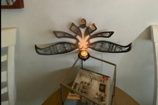 Lotus Mandala T Light Holder - Designmint Decor