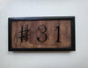 Arts and Crafts Name plate - Designmint Decor