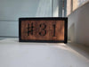 Arts and Crafts Name plate
metal number plate for home
custom name plate for home
customize name plate for home
unique name plate for home
steel name plate for home
name plate for home design