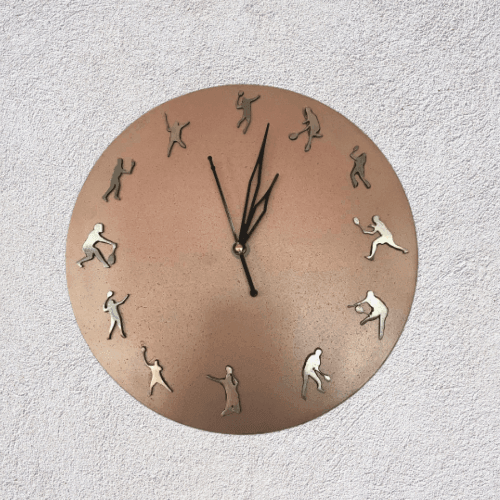 Badminton Sports Wall Clock in Rose Gold Metal 
metal wall clock
metal wall art
metal wall art decor
metal wall art for living room
sports wall clock
decorative wall art for living room
home decor items
home decor items for wall
home decor items online
decorative items for living room
wall decorative items for living room
decorative items for bedroom
wall decorative items for bedroom
decorative items for bedroom walls
metal wall decor
metal wall decor art
living room metal wall decor